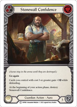 Stonewall Confidence (Yellow) [1HP083] (History Pack 1)-1