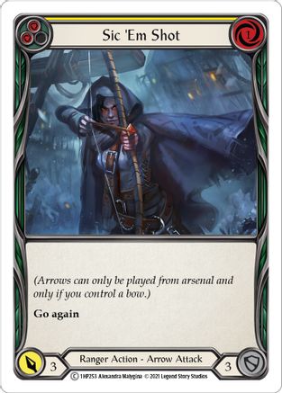 Sic 'Em Shot (Yellow) [1HP253] (History Pack 1)-1