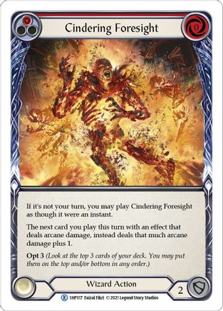 Cindering Foresight (Red) [1HP317] (History Pack 1)-1