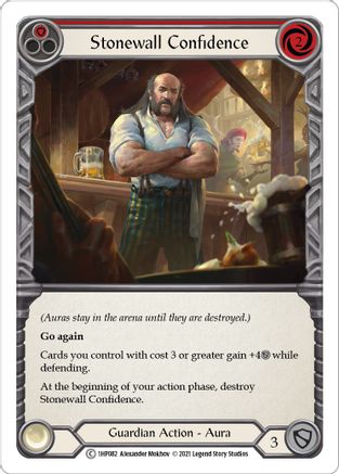 Stonewall Confidence (Red) [1HP082] (History Pack 1)-1