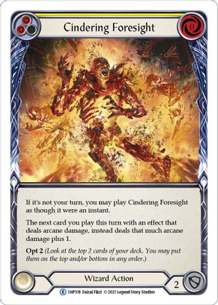 Cindering Foresight (Yellow) [1HP318] (History Pack 1)-1