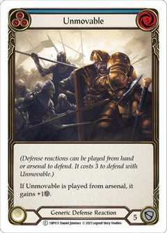 Unmovable (Blue) [1HP413] (History Pack 1)-1