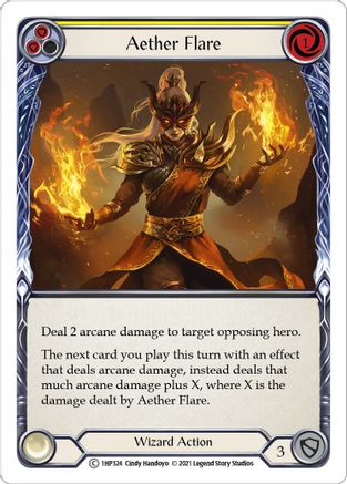 Aether Flare (Yellow) [1HP324] (History Pack 1)-1