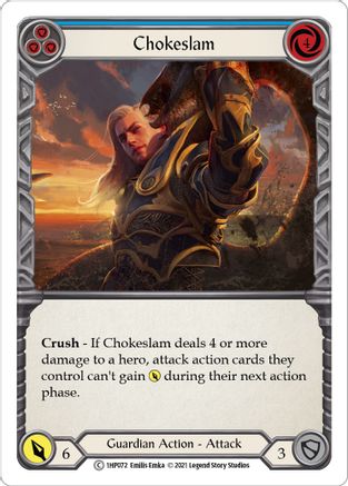 Chokeslam (Blue) [1HP072] (History Pack 1)-1