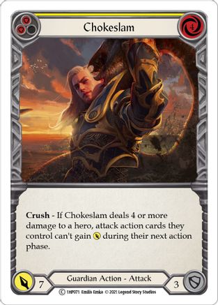 Chokeslam (Yellow) [1HP071] (History Pack 1)-1
