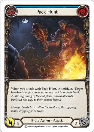 Pack Hunt (Blue) [1HP027] (History Pack 1)-1
