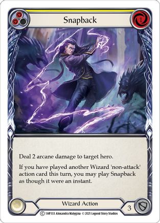 Snapback (Yellow) [1HP333] (History Pack 1)