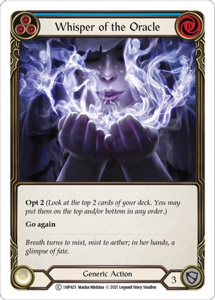 Whisper of the Oracle (Blue) [1HP425] (History Pack 1)-1