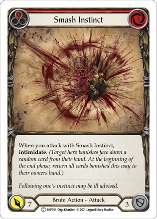 Smash Instinct (Red) [1HP034] (History Pack 1)-1