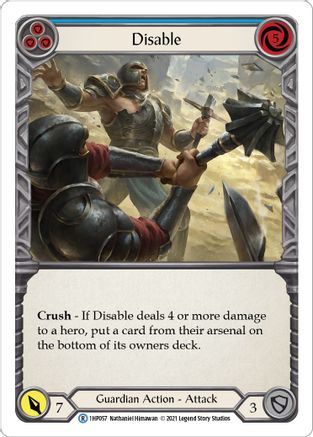 Disable (Blue) [1HP057] (History Pack 1)-1