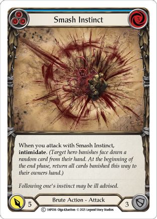 Smash Instinct (Blue) [1HP036] (History Pack 1)-1