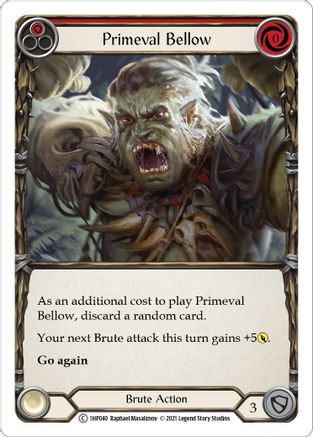 Primeval Bellow (Red) [1HP040] (History Pack 1)-1
