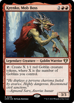 Krenko, Mob Boss [Commander Masters]-1