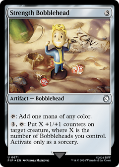 Strength Bobblehead (Surge Foil) [Fallout]-1