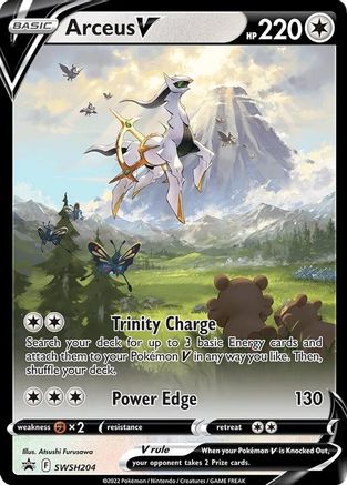 Arceus V (SWSH204) [Sword & Shield: Black Star Promos]-1