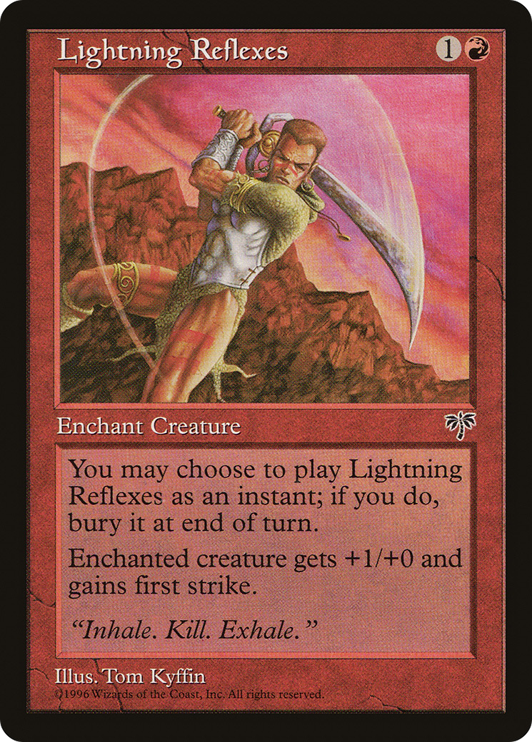Lightning Reflexes [Mirage]-1