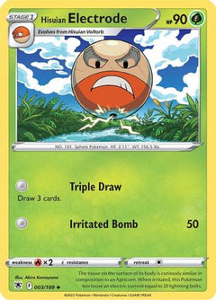 Hisuian Electrode (003/189) [Sword & Shield: Astral Radiance]-1