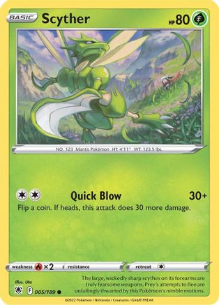 Scyther (005/189) [Sword & Shield: Astral Radiance]-1