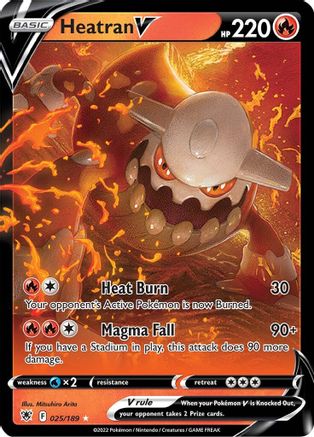 Heatran V (025/189) [Sword & Shield: Astral Radiance]-1