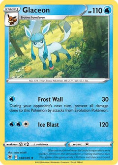 Glaceon (038/189) [Sword & Shield: Astral Radiance]-1