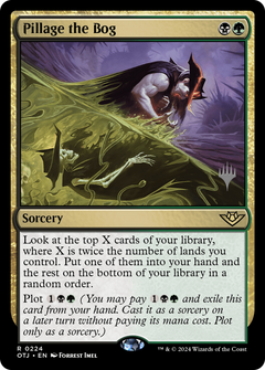 Pillage the Bog (Promo Pack) [Outlaws of Thunder Junction Promos]-1