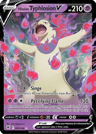 Hisuian Typhlosion V (053/189) [Sword & Shield: Astral Radiance]-1