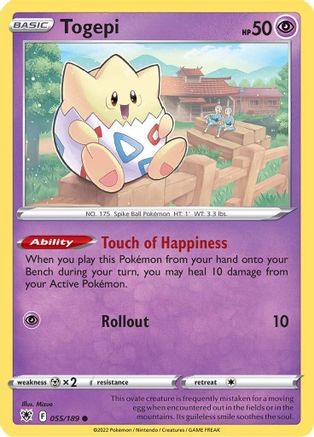 Togepi (055/189) [Sword & Shield: Astral Radiance]-1