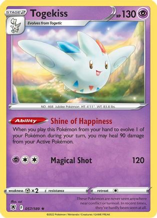 Togekiss (057/189) [Sword & Shield: Astral Radiance]-1
