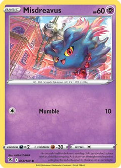 Misdreavus (058/189) [Sword & Shield: Astral Radiance]-1