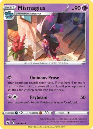 Mismagius (059/189) [Sword & Shield: Astral Radiance]-1
