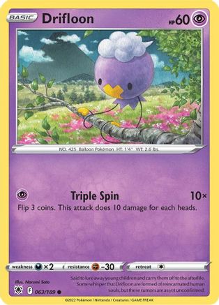 Drifloon (063/189) [Sword & Shield: Astral Radiance]-1