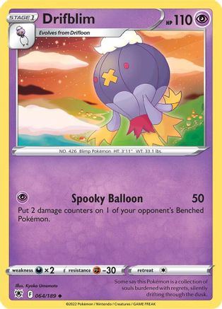 Drifblim (064/189) [Sword & Shield: Astral Radiance]-1
