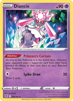Diancie (068/189) [Sword & Shield: Astral Radiance]-1