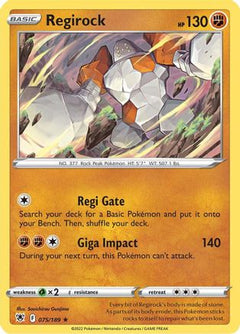 Regirock (075/189) [Sword & Shield: Astral Radiance]-1