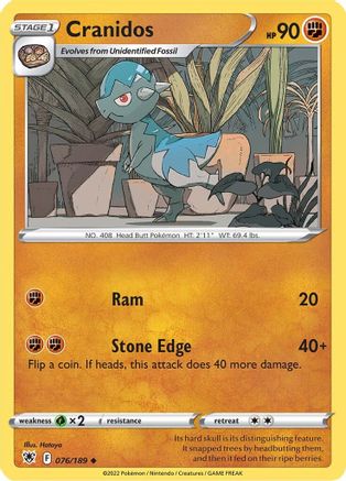 Cranidos (076/189) [Sword & Shield: Astral Radiance]-1