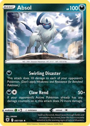 Absol (097/189) [Sword & Shield: Astral Radiance]-1