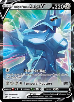 Origin Forme Dialga V (113/189) [Sword & Shield: Astral Radiance]-1