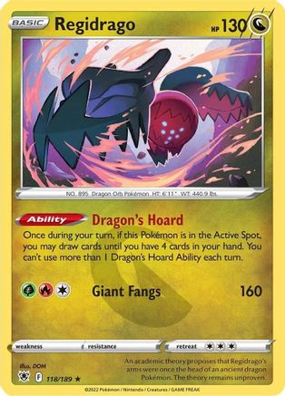 Regidrago (118/189) [Sword & Shield: Astral Radiance]-1
