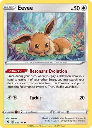 Eevee (119/189) [Sword & Shield: Astral Radiance]-1