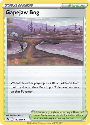 Gapejaw Bog (142/189) [Sword & Shield: Astral Radiance]-1