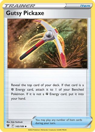 Gutsy Pickaxe (145/189) [Sword & Shield: Astral Radiance]-1