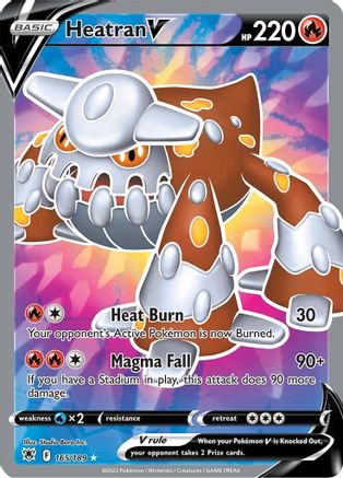 Heatran V (165/189) [Sword & Shield: Astral Radiance]-1