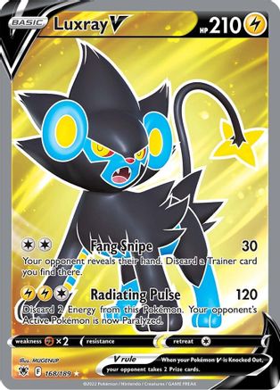 Luxray V (168/189) [Sword & Shield: Astral Radiance]-1
