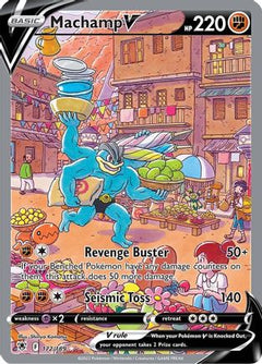 Machamp V (172/189) [Sword & Shield: Astral Radiance]-1