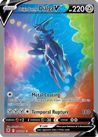 Origin Forme Dialga V (177/189) [Sword & Shield: Astral Radiance]-1