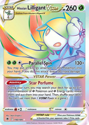 Hisuian Lilligant VSTAR (190/189) [Sword & Shield: Astral Radiance]-1