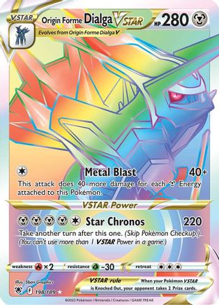Origin Forme Dialga VSTAR (198/189) [Sword & Shield: Astral Radiance]-1