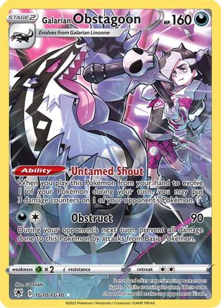Galarian Obstagoon (TG10/TG30) [Sword & Shield: Astral Radiance]-1