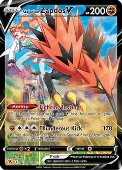 Galarian Zapdos V (TG19/TG30) [Sword & Shield: Astral Radiance]-1
