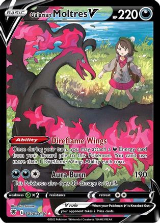 Galarian Moltres V (TG20/TG30) [Sword & Shield: Astral Radiance]-1